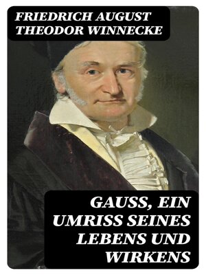 cover image of Gauss, ein Umriss seines Lebens und Wirkens